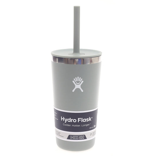 Hydro Flask 20oz All Around Tumbler Ð Agave | Insulated Stainless Steel Tumbler with Press-In Lid & Straw