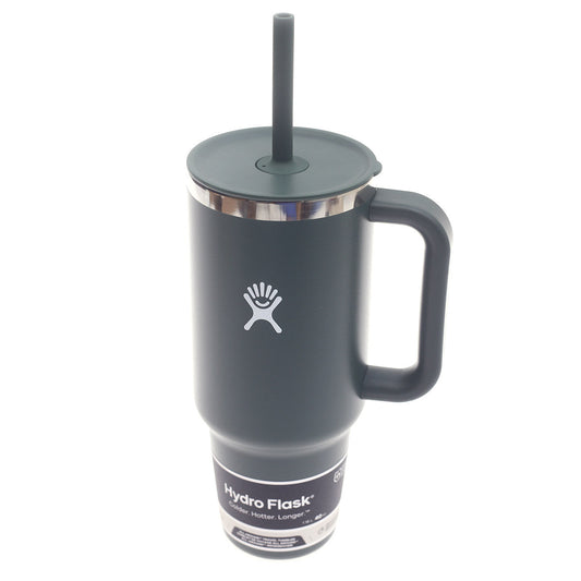 Hydro Flask 40oz All Around Travel Tumbler Ð Fir | Large Insulated Mug with Straw Lid & Handle