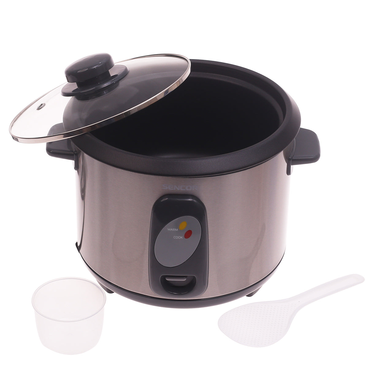 Sencor SRM1550SS Rice Cooker Ð 1.5L Stainless Steel, Keep Warm Function