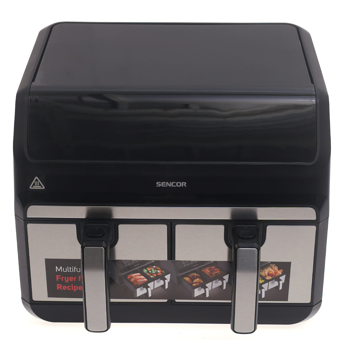 Sencor SFR9500SS Dual Zone Vita Air Fryer Ð 2?4L, Stainless Steel