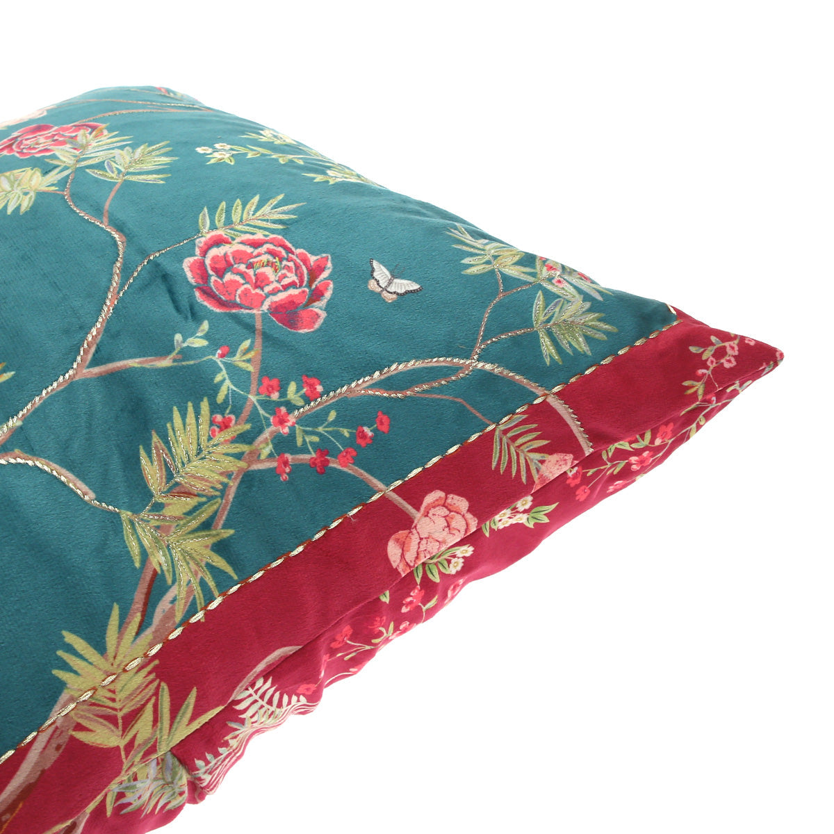 Whimsical Garden Cushion Cover 20x20"