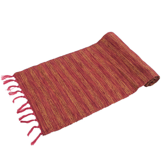 Fuschia Gold Table Runner 14x72"