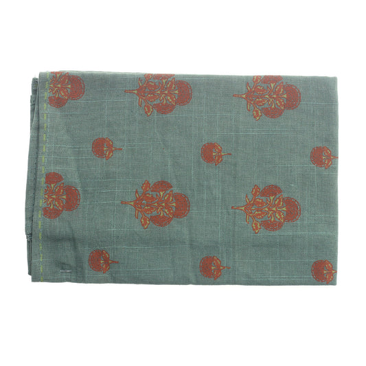 Coral Buta Cotton Napkin Set of 2 Ð Handcrafted 100% Cotton Dinner Napkins