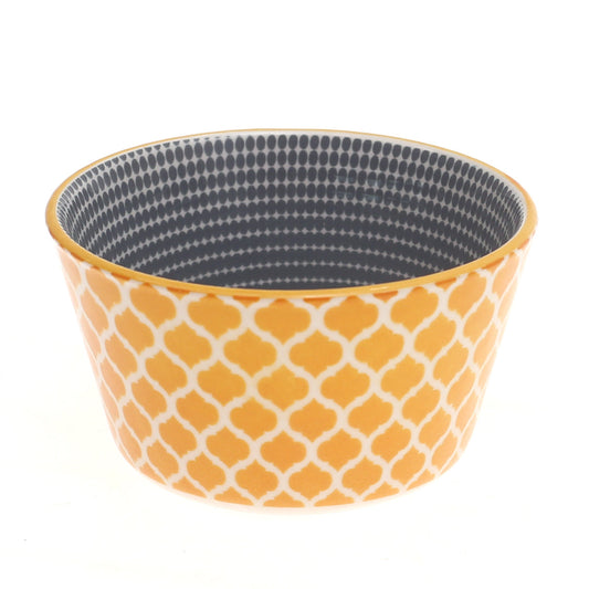 IGreen 3.75" Ceramic Bowl Ð Decorative Small Serving Bowl for Snacks, Dips & Desserts