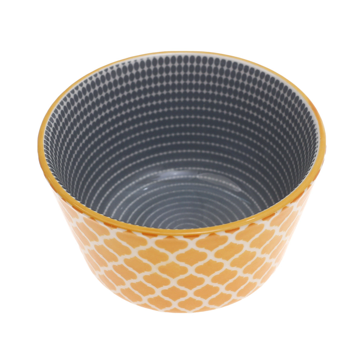 IGreen 3.75" Ceramic Bowl Ð Decorative Small Serving Bowl for Snacks, Dips & Desserts