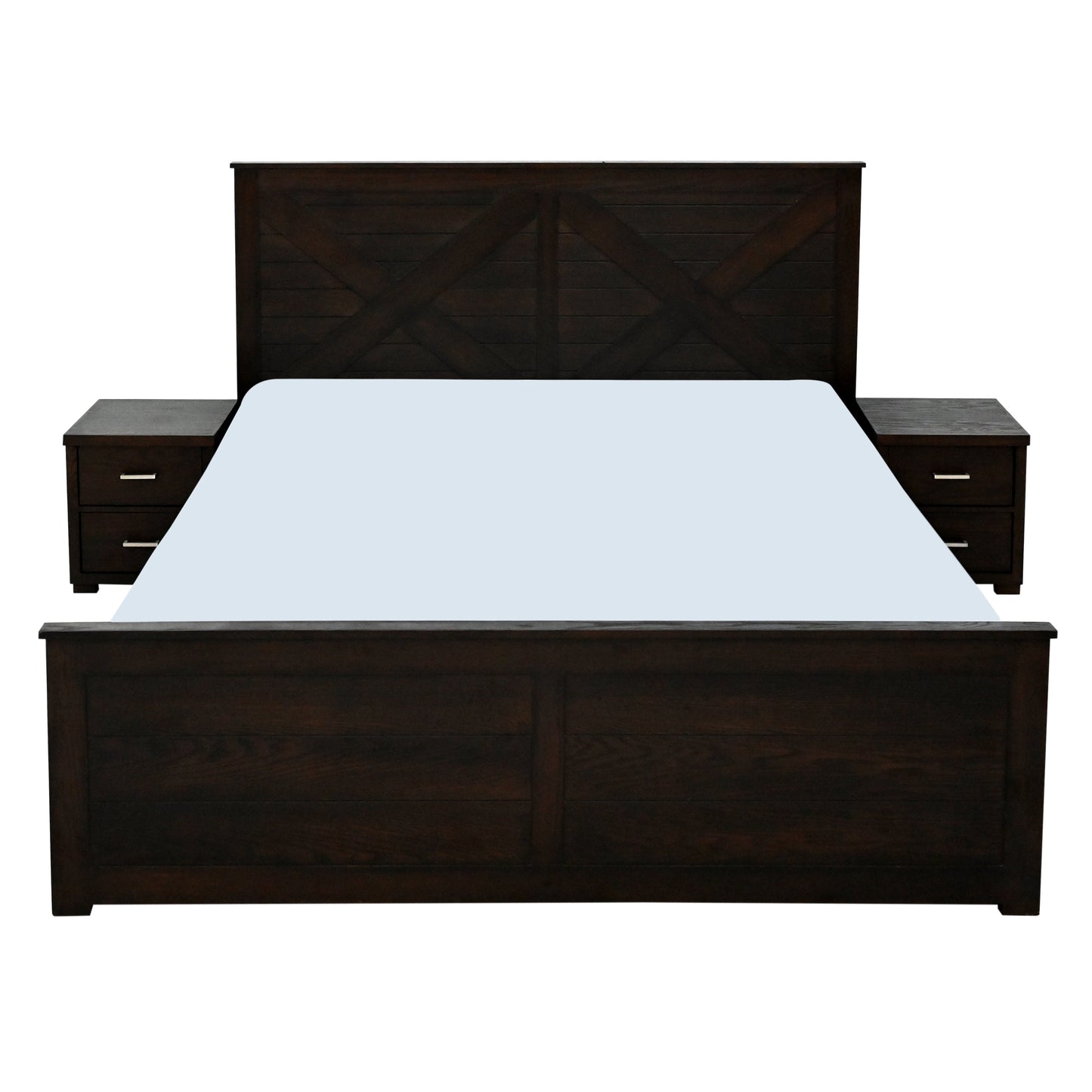 Hendrick Bed with side tables