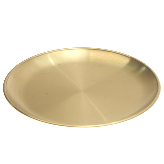 Barbecue Plate Ð Gold Finish (20cm & 26cm)