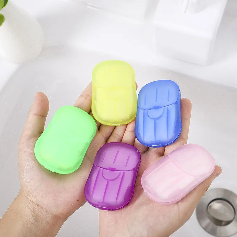 Travel Paper Soap Ð Compact Cleanliness On-the-Go (ASSORTED)