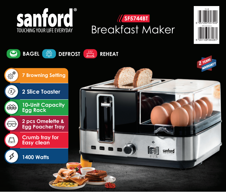 Break Fast Maker .SF5744 - SANFORD