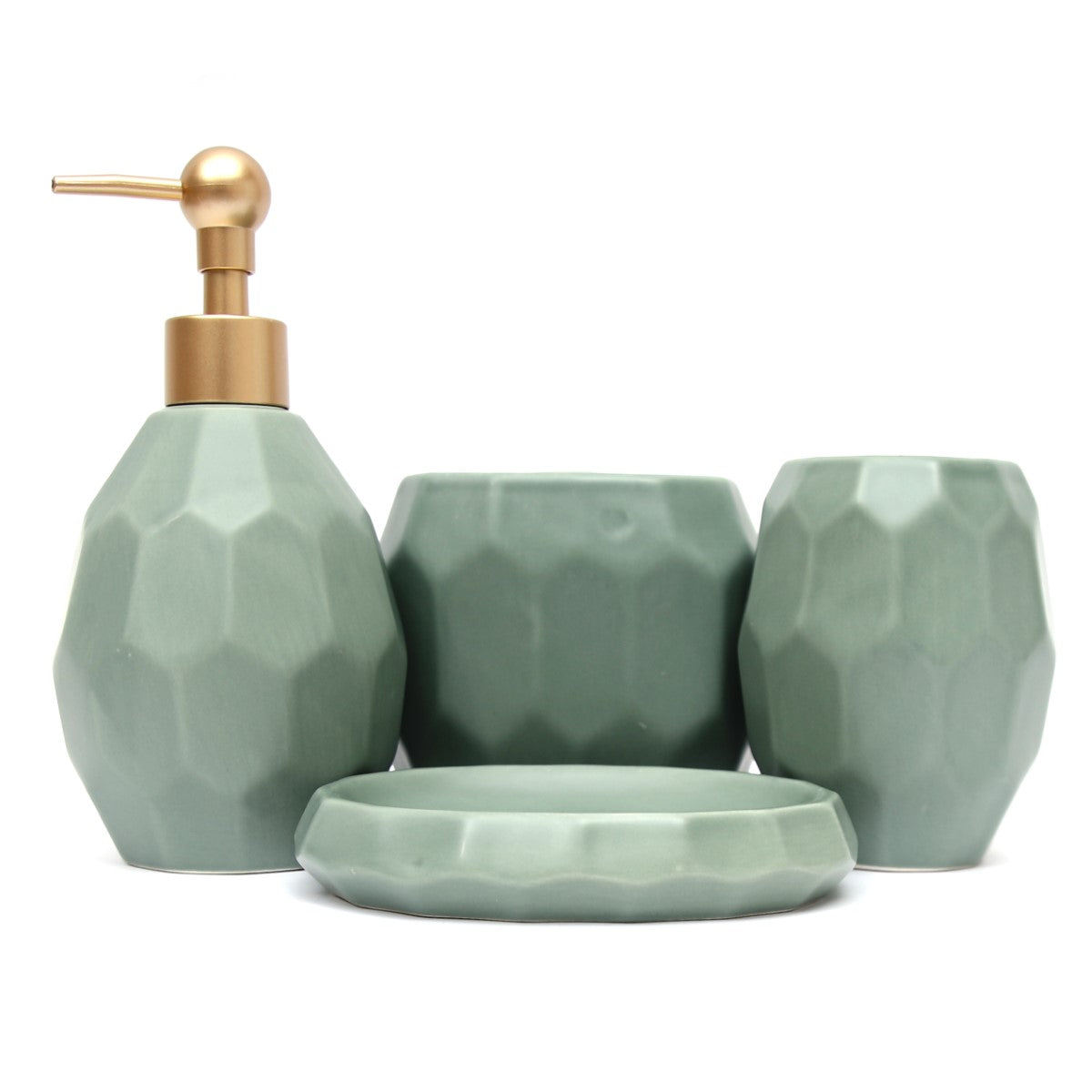 Bath Set Light Green.Str.19221-32