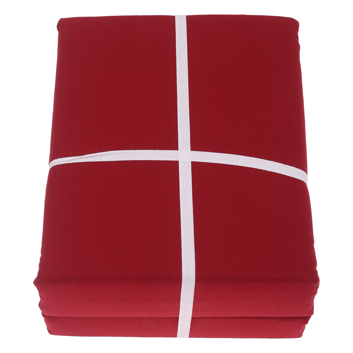 Red Dyed Double Bedding Set of 6