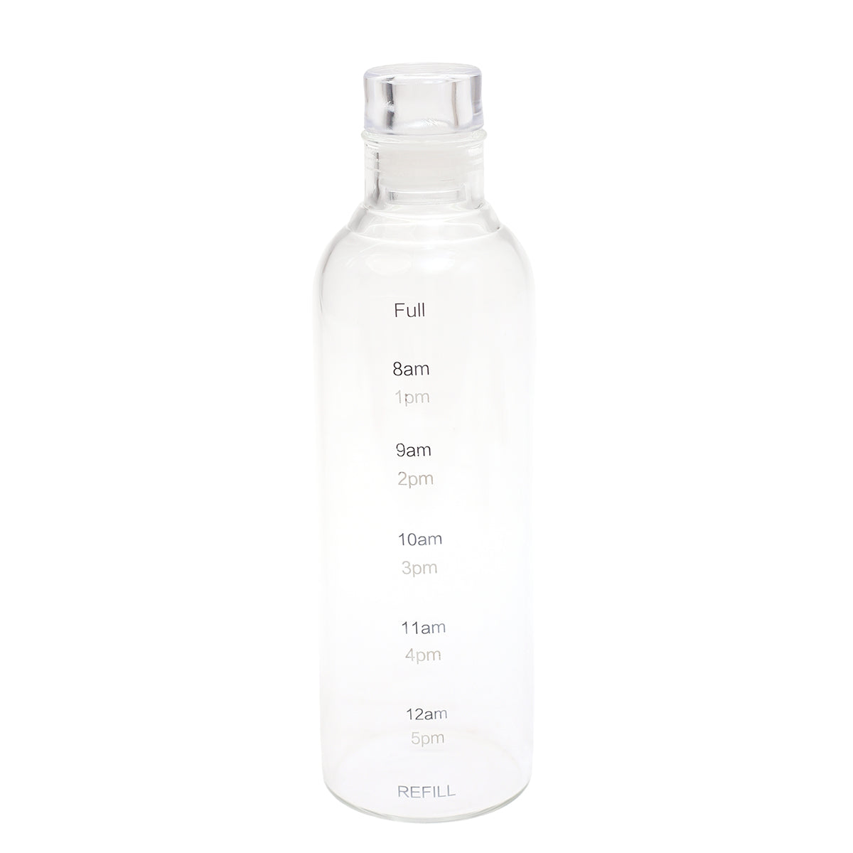 Cap G-Bottle with Time Markers Ð 350ml / 500ml / 750ml