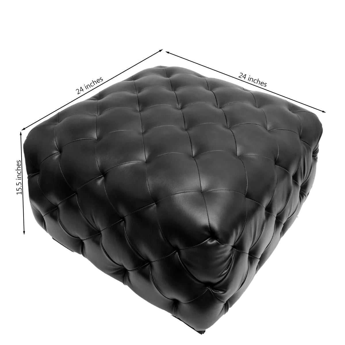 Black Punched Puff