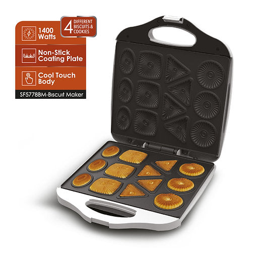 Biscuit & Cookie Maker, 1400W, SF-5778BM - Sanford