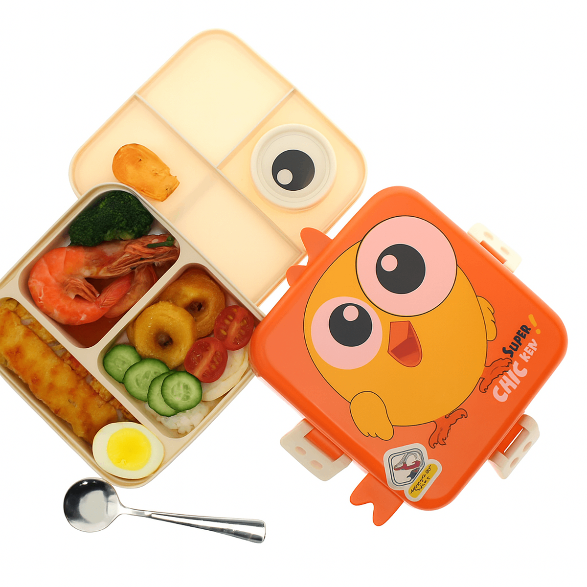 Laxon Steel Lunch Box Ð Cute, Compact & Leak-Proof