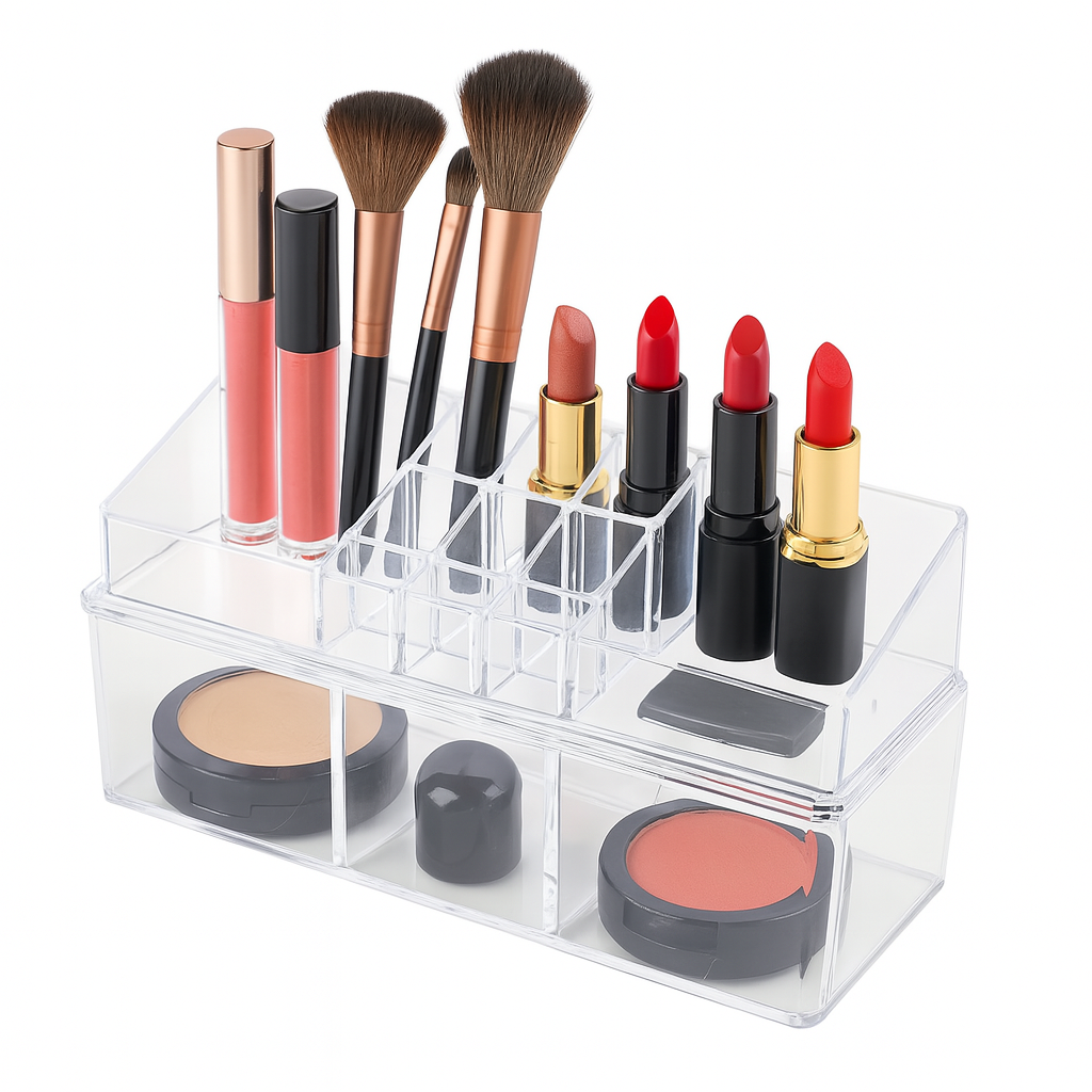 Cosmetic Organizer Ð Clear, Sleek & Functional