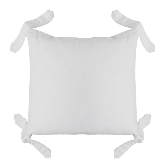 Lilly White Cushion Cover 18x18