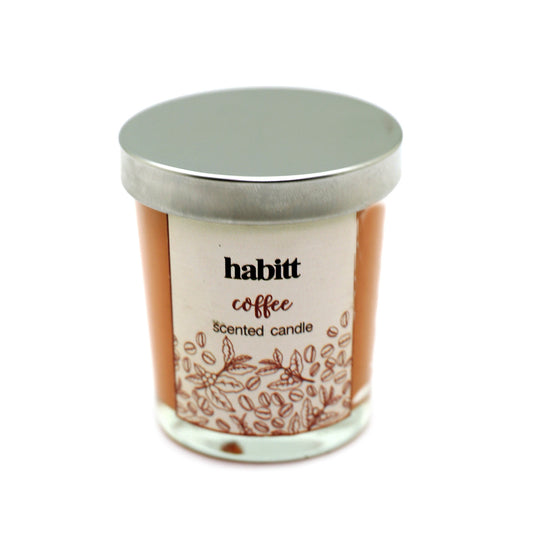 Mini Glass Jar Candle Coffee