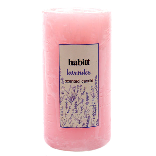 Lavender Pillar Candle 2x4"