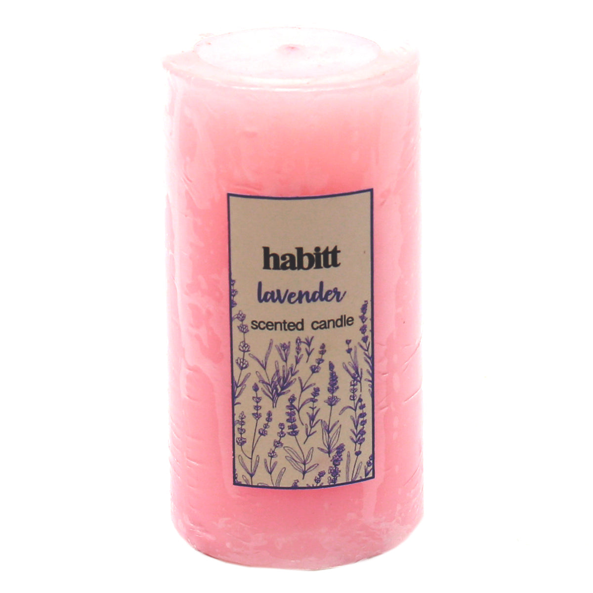Lavender Pillar Candle 2x4"