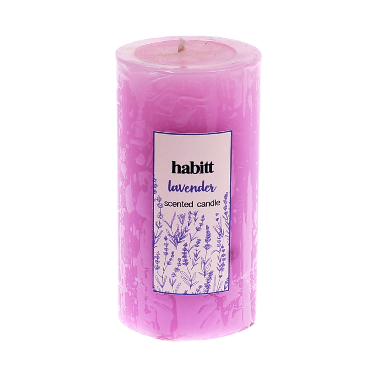 Lavendor Pillar Candle 2x6"