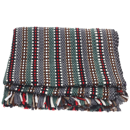 H KNOTED Rug 8 Multi Color 5X3FT