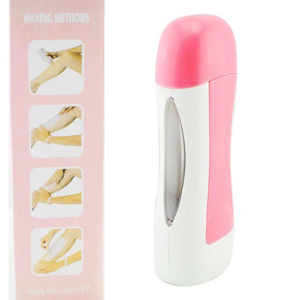 Electric Hair Removal Wax-melt Machine, Heater EU Plug Portable Epilator Roll, Heater Melt Depilation Hair Removal, SPA Handheld Body Depilatory Machine Hair Removal Tool