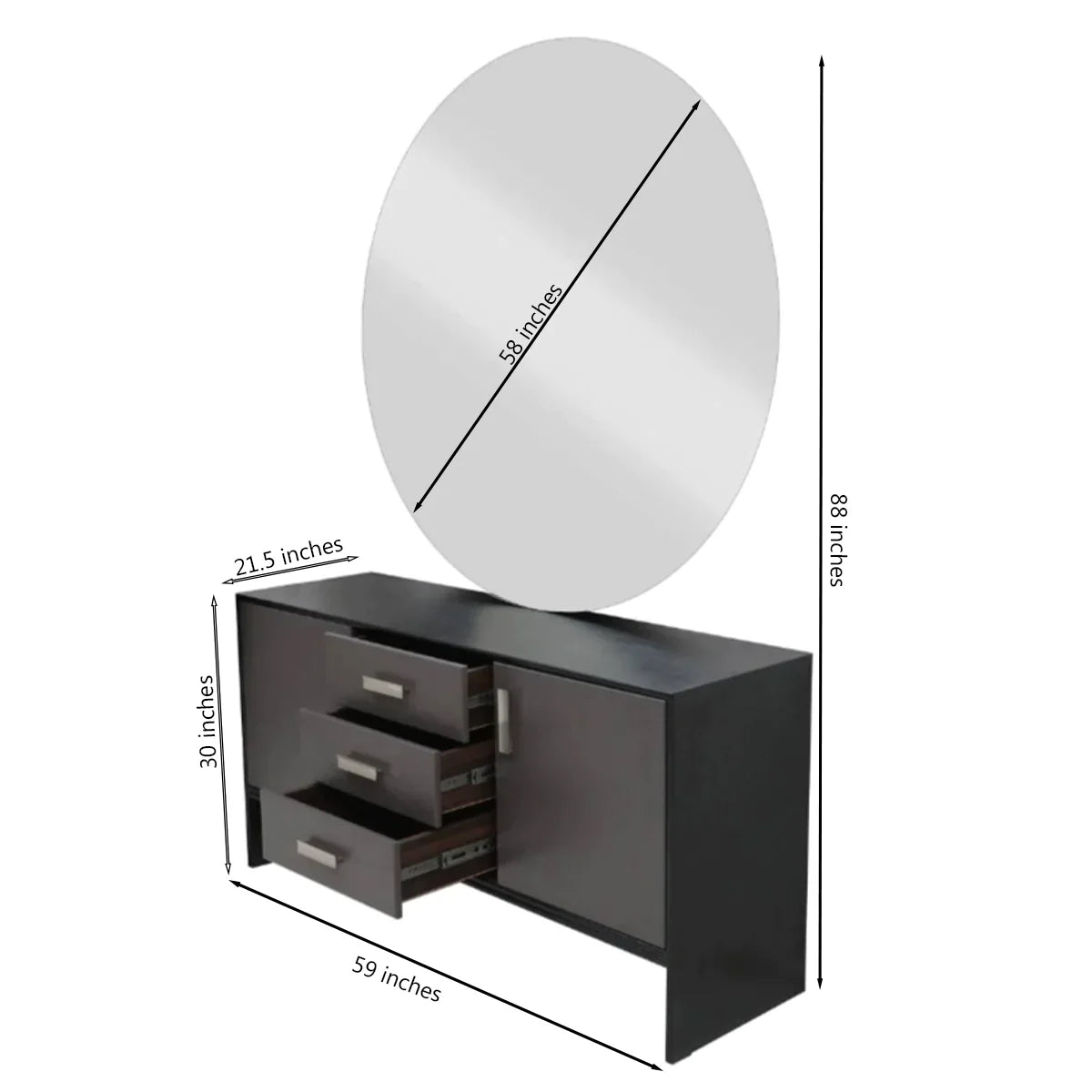 Edward -  Bed & Dresser
