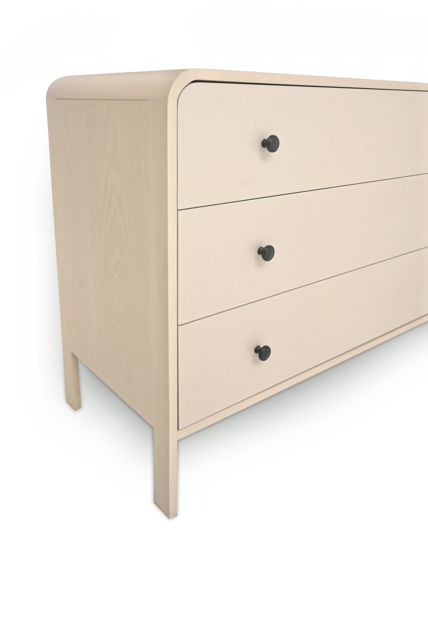 Harold Dresser Ð Solid Wood Finish with Woven Cane Detailing