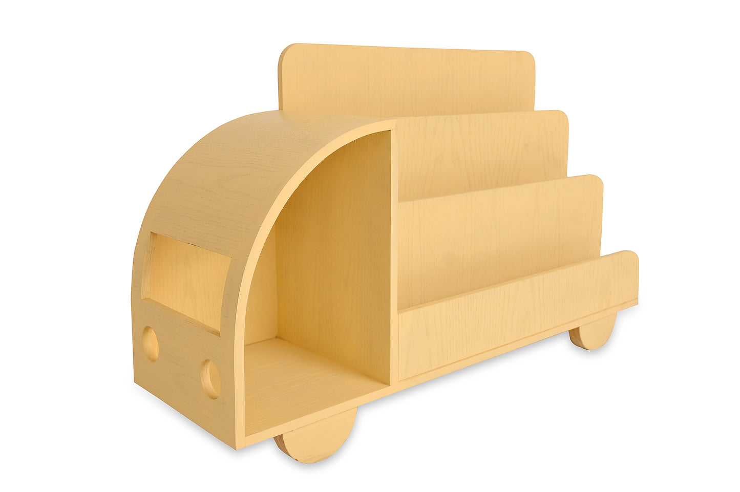 Wooden Cart Bookshelf Ð KidsÕ Room Wall-Mounted Shelf