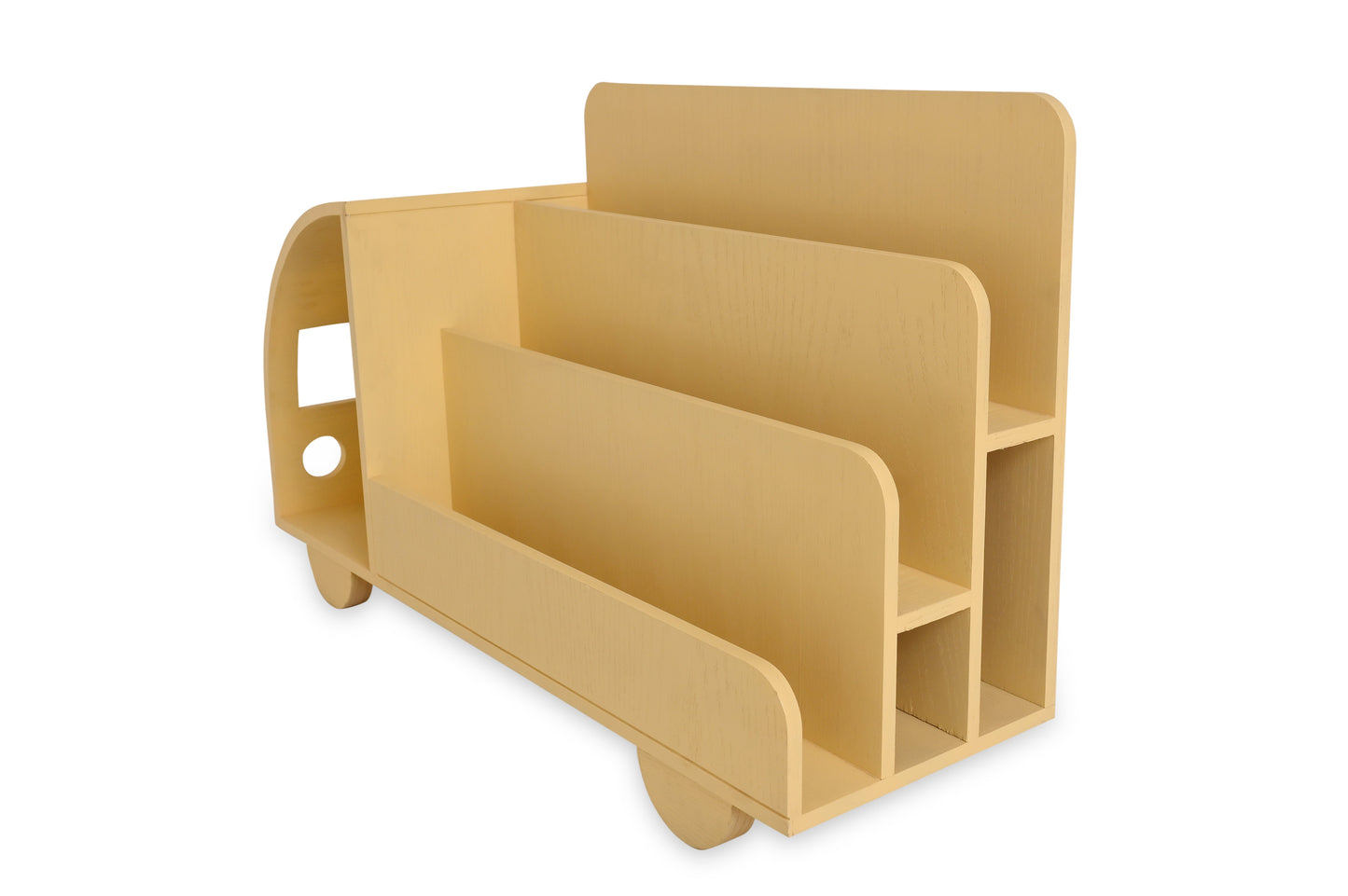 Wooden Cart Bookshelf Ð KidsÕ Room Wall-Mounted Shelf
