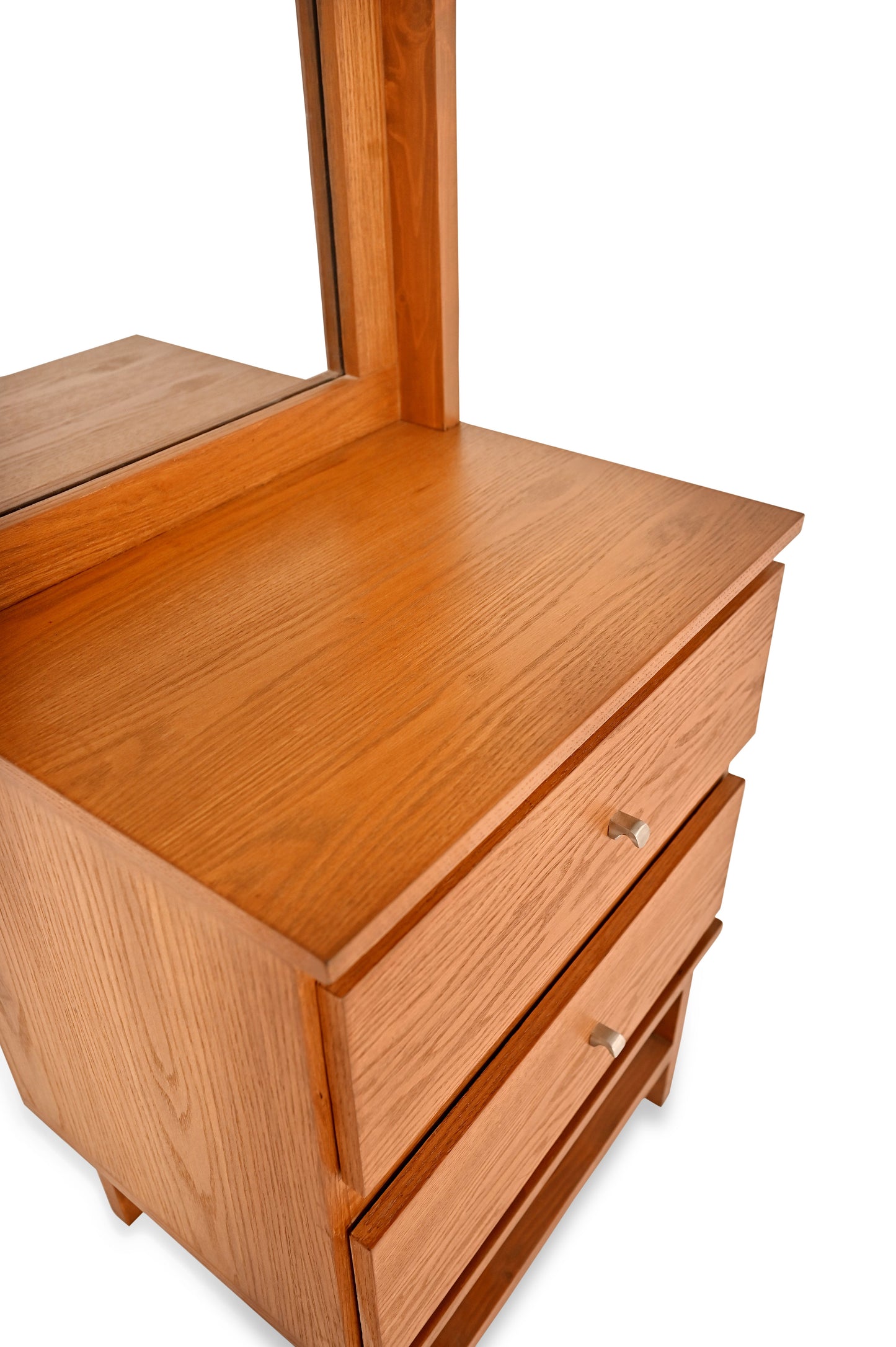 Harry N Dresser Ð Modern Wooden Vanity with Mirror & Storage Drawers