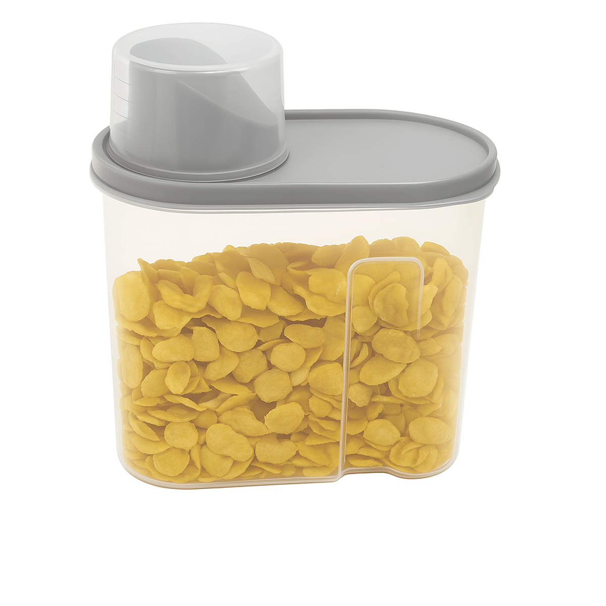Airtight Cereal Jar Ð Small Food Storage Container with Pouring Spout