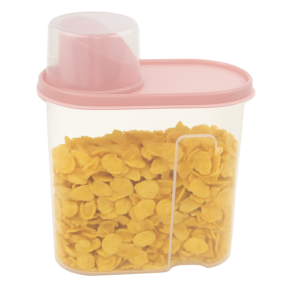 Airtight Cereal Jar Ð Small Food Storage Container with Pouring Spout