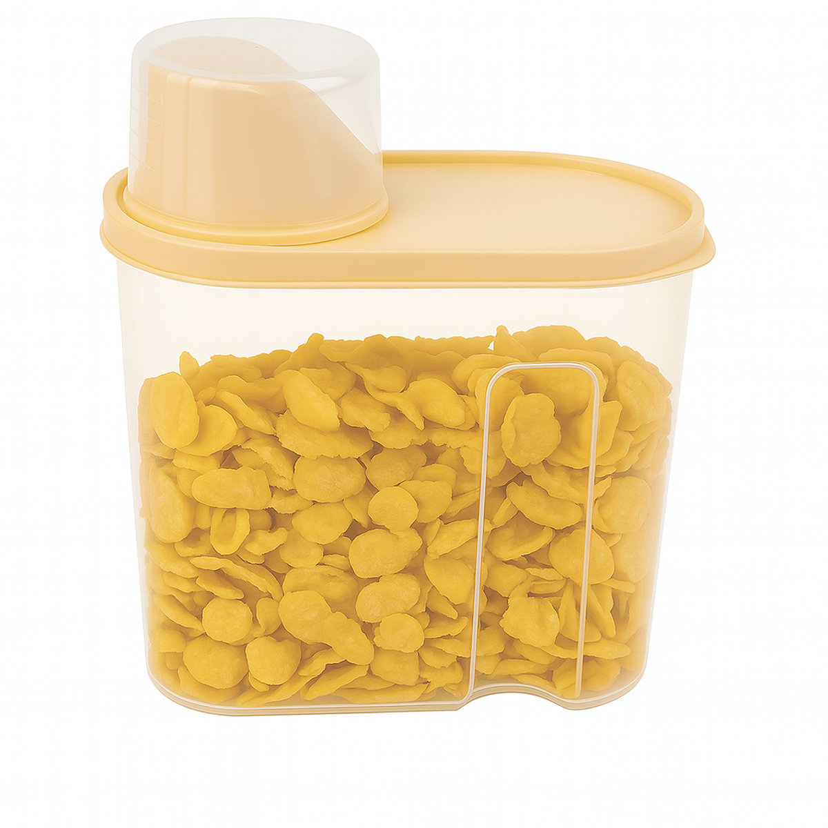Airtight Cereal Jar Ð Small Food Storage Container with Pouring Spout
