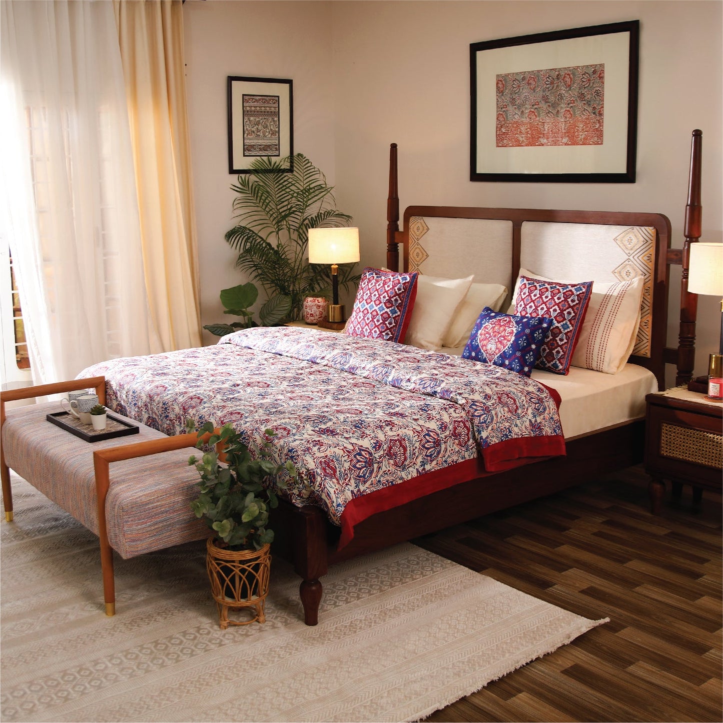 Gul Bahar Bedroom Set Ð Bed, Dresser & Rs 50,000 Gift Card