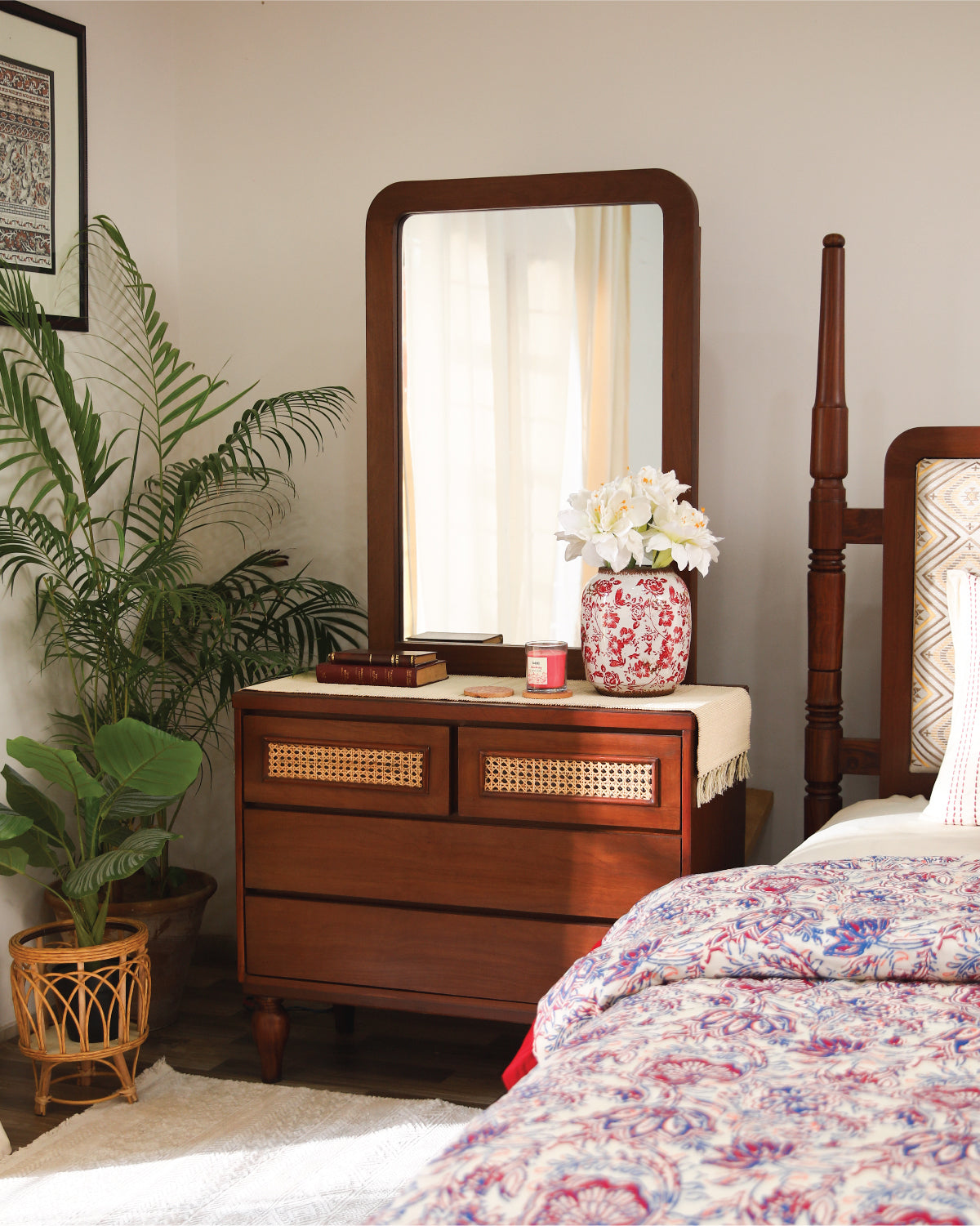 Gul Bahar Bedroom Set Ð Bed, Dresser & Rs 50,000 Gift Card
