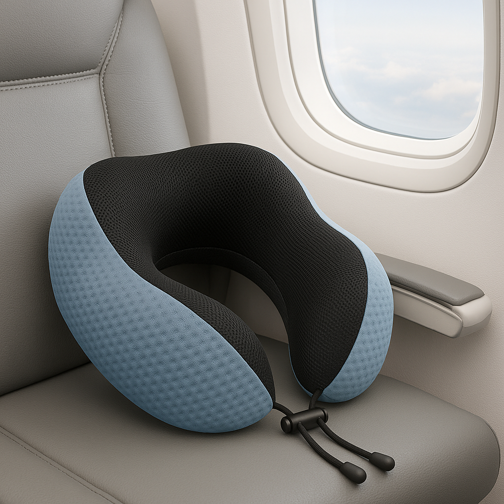 Travel Neck Pillow Ð Variant: Blue, Green, Grey, Pink