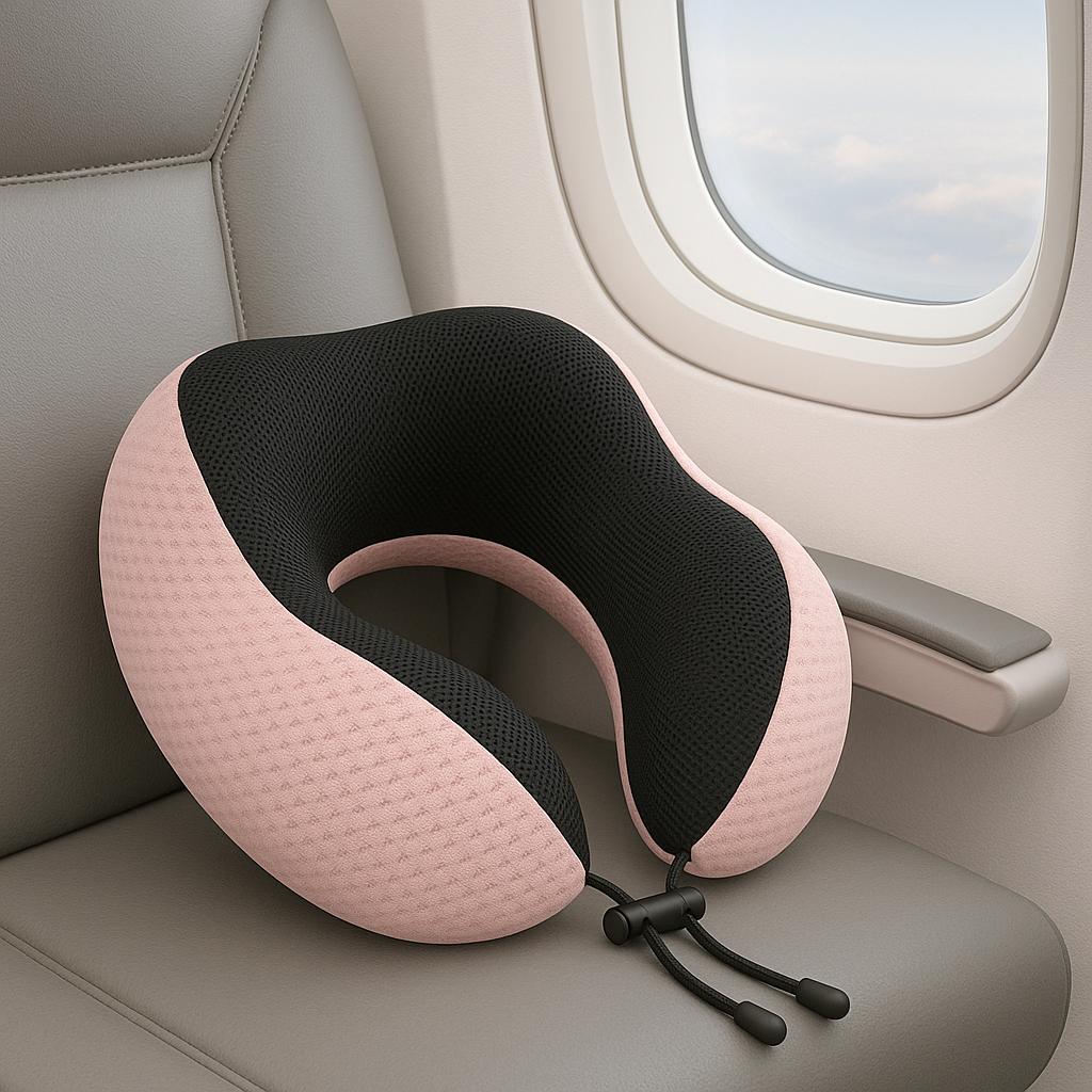 Travel Neck Pillow Ð Variant: Blue, Green, Grey, Pink