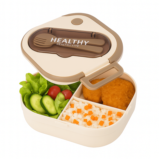 Healthy Square Lunch Box Ð Compact & Leak-Proof
