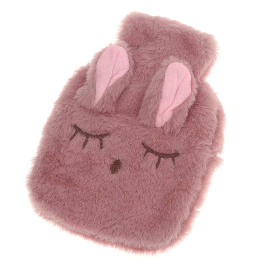 Cute Hot Water Bag Ð Purple Bunny Design (Soft Cover)