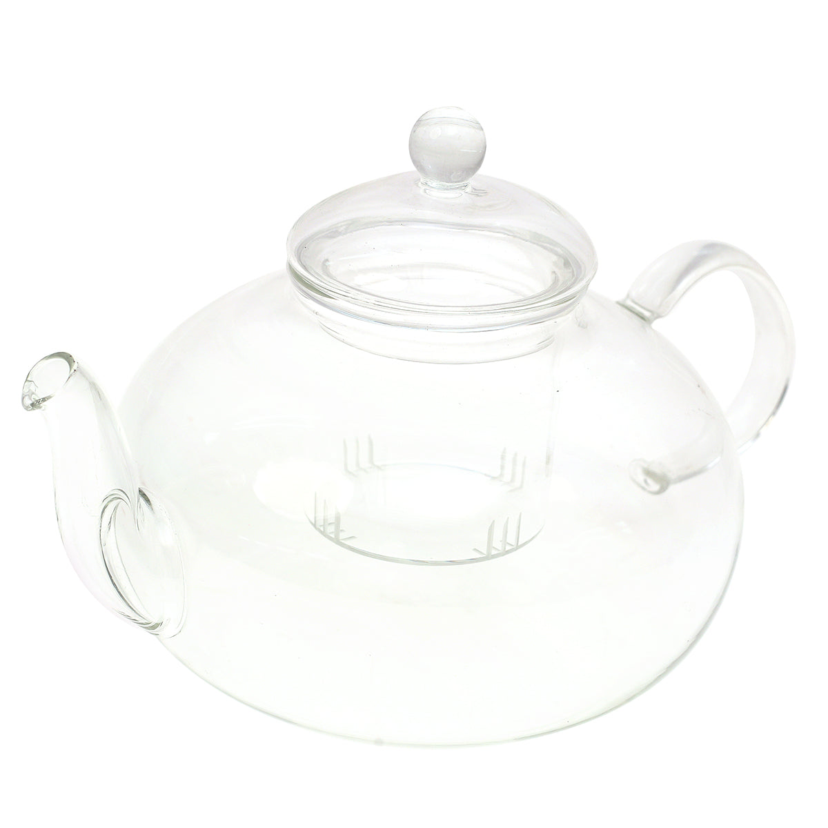 Glass Oil Pot with Lid Ð Heat-Resistant & Spill-Free Design (1000ml / 1500ml)