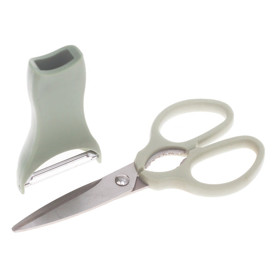 Shengya Multipurpose Kitchen Scissor with Peeler Ð Heavy-Duty Cutter Set