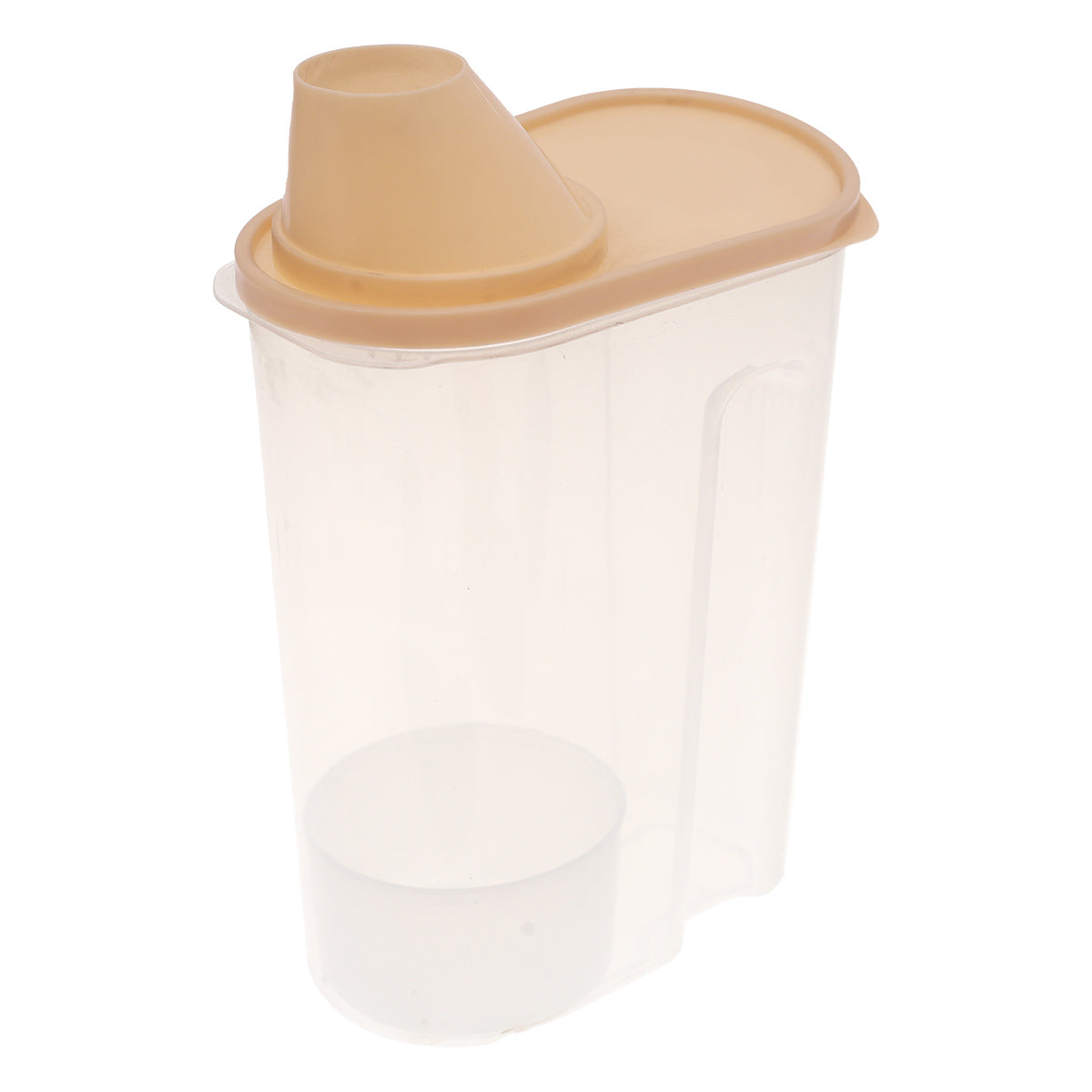 Large Airtight Cereal Jar Ð Big Food Storage Container with Measuring Cap