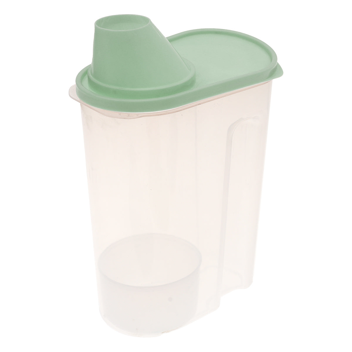 Large Airtight Cereal Jar Ð Big Food Storage Container with Measuring Cap