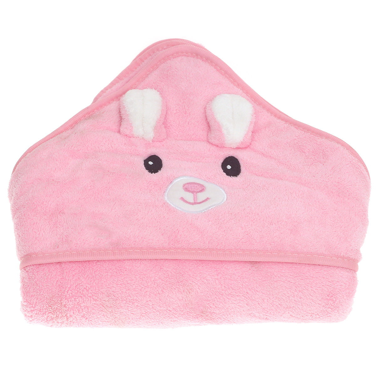Kids Hooded Bath Towel Ð Soft & Absorbent Animal Face Wrap