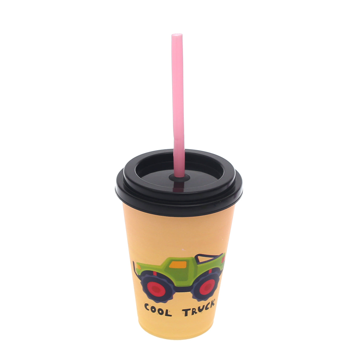 Cup with Straw Ð Orange