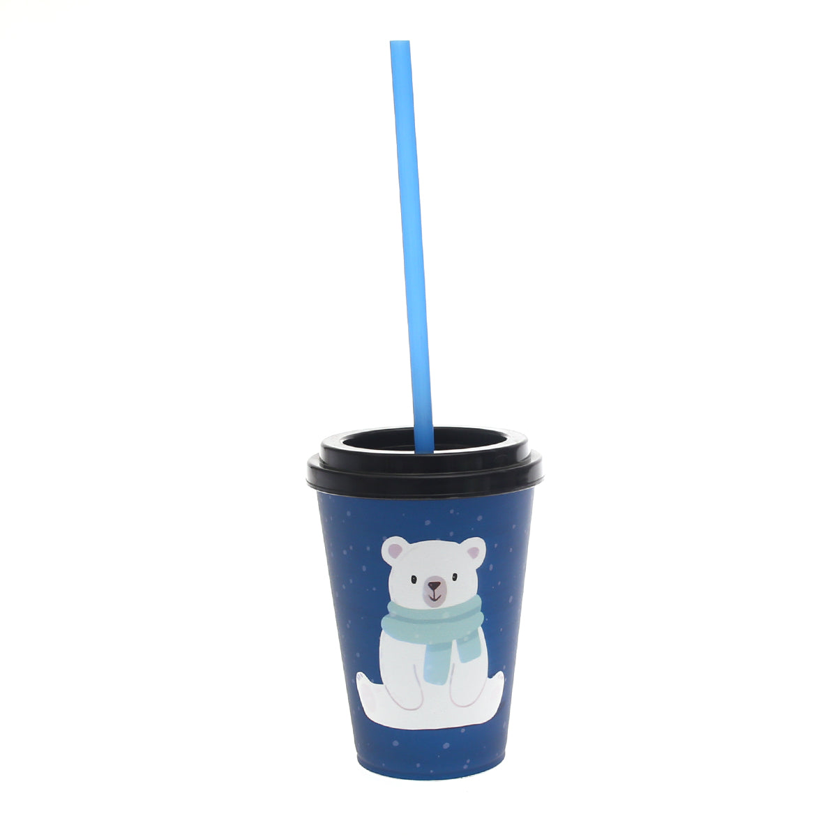 Cup with Straw Ð Blue