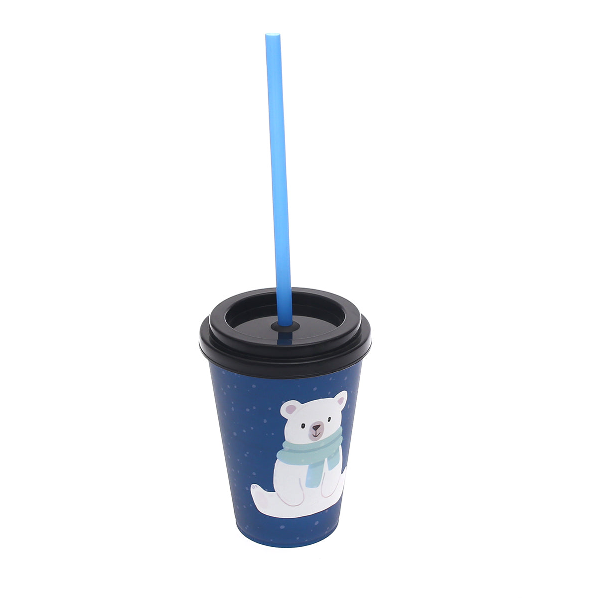 Cup with Straw Ð Blue