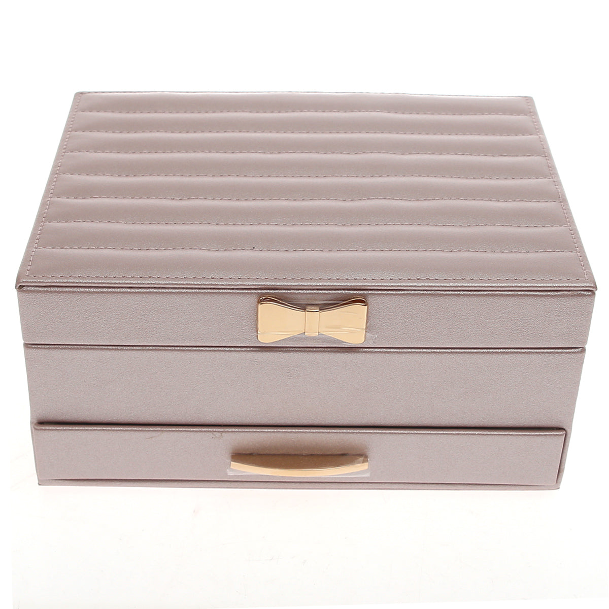 Elegant Jewelry Storage Box Ð Multi?Layer Organizer with Mirror & Drawer